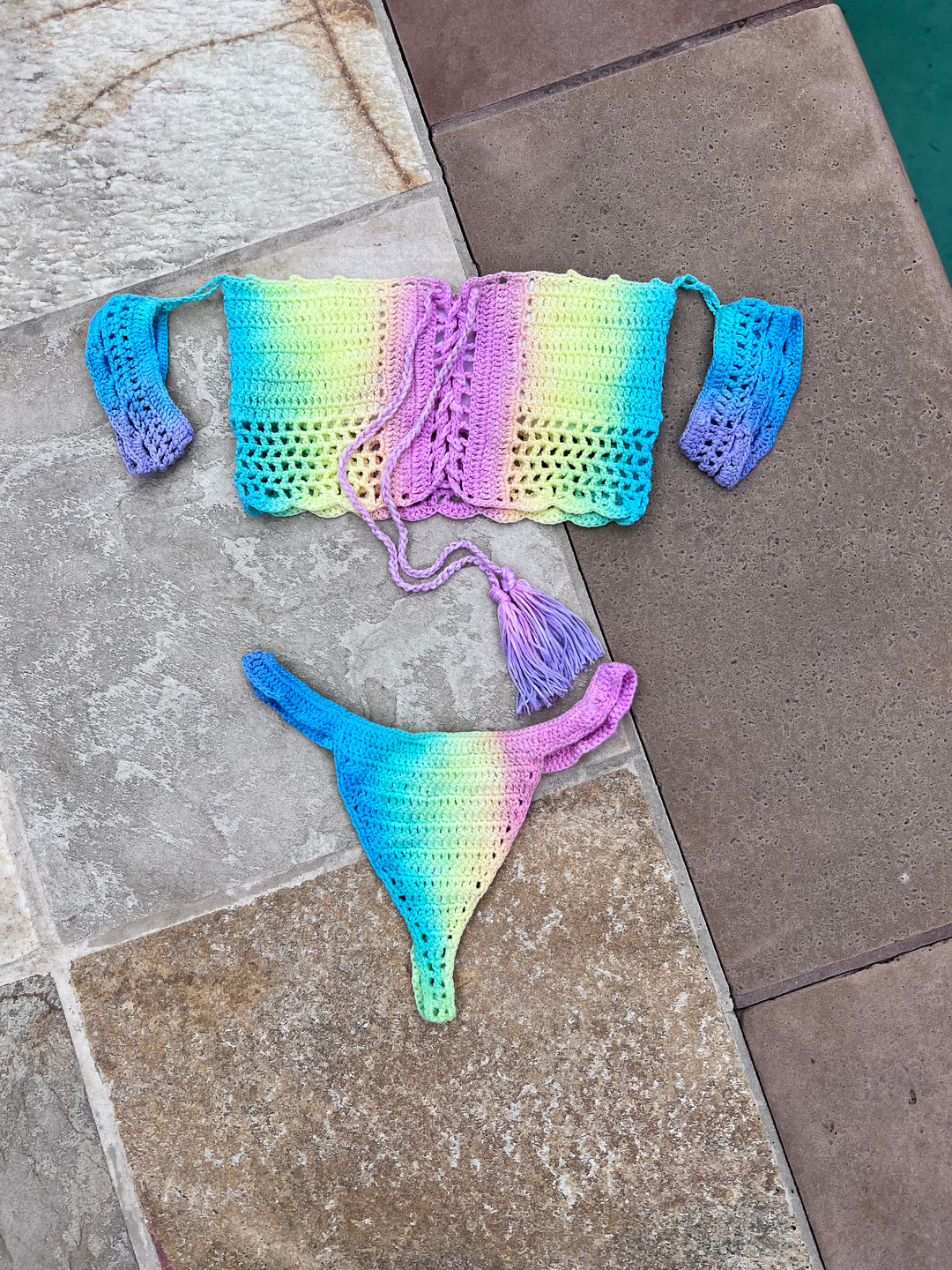 crochet bikini